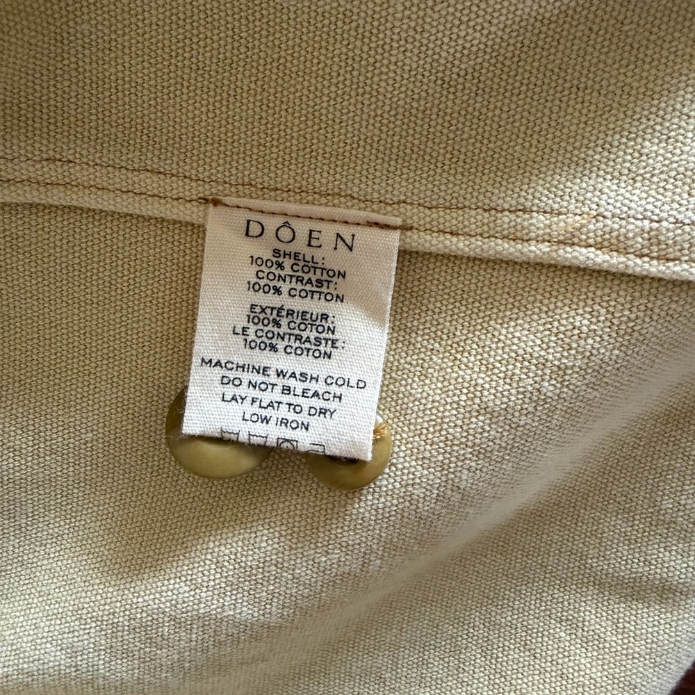 Doen Pascual Jacket in Straw XXS - Picture 5 of 5